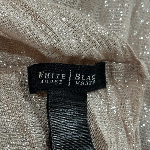 WHBM Shimmery Blush Pink Infinity Scarf - Picture 14 of 15